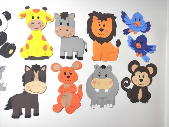 Animais Grandes de Eva - Safari - Vendidos Individualmente