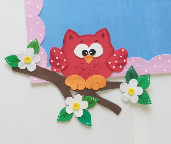 Boas Maneiras- Painel de Sala de Aula Tema Corujas