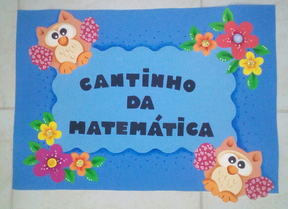 Cantinho da Matemática em Eva - Corujas
