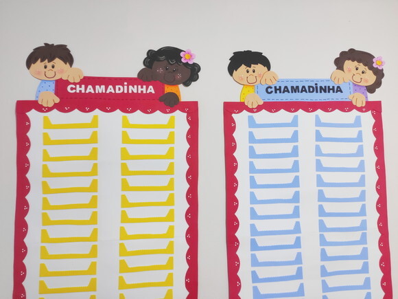 Chamadinha Escolar para Nomes de Eva no Tema crianças