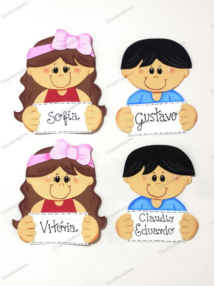 Crianças para Capa de Caderno 20 cm - Valor Por Unidade