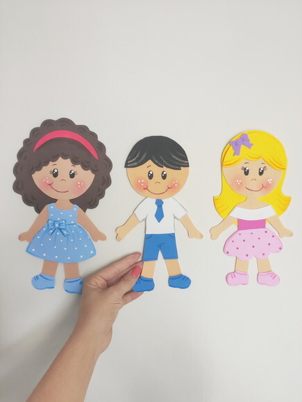 Crianças Pequenas de Eva - 27cm - Vendidos Por Unidade