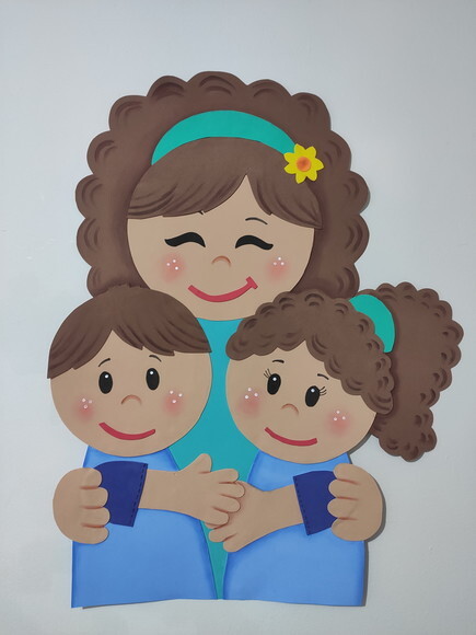 Dia das Mães - 4 Opções de Decoração em Eva
