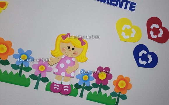 Dia do Meio Ambiente Grande Natureza Kit em Eva