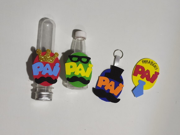 Dia dos Pais Apliques para Lembrancinhas de Eva