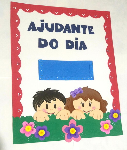 Eva para Enfeitar Sala - Kit 3 Peças Tema Crianças.