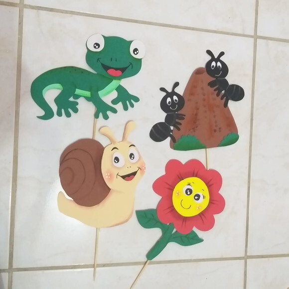 Fantoche de Eva no Palito leilão de Jardim- Venda Por Unid
