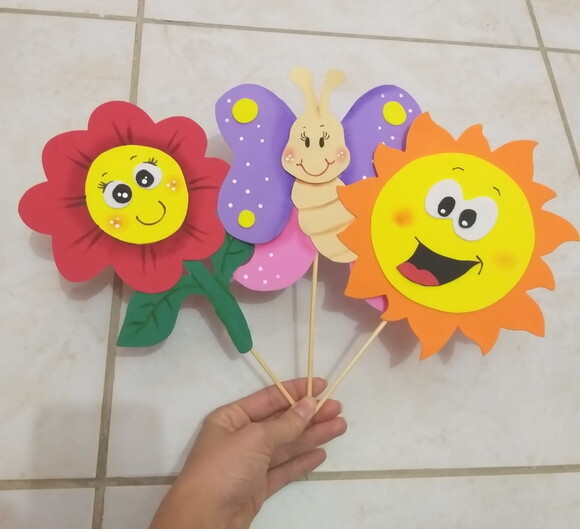 Fantoche de Eva no Palito leilão de Jardim- Venda Por Unid