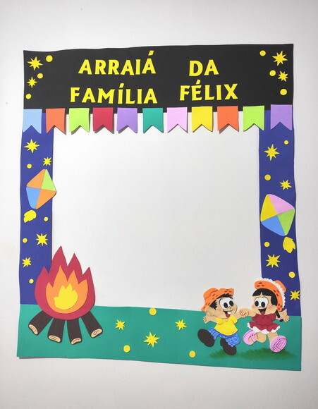 Festa Caipira em Eva - Quadro de Fotos Grande D Festa Junina