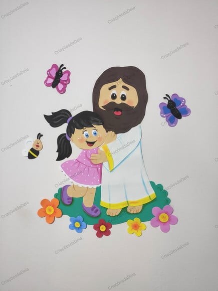Jesus Ama as Crianças- Tema Bíblico para Crianças