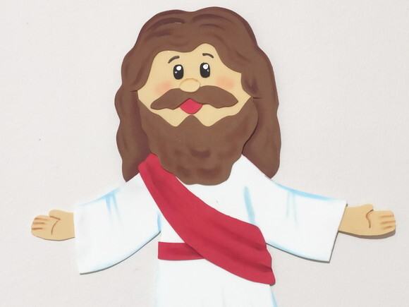 Jesus - Tamanho 36 cm em Eva