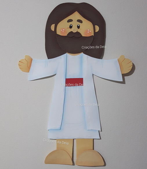 Jesus Cristo Tamanho 60 cm em Eva