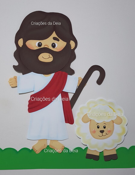 Jesus e a Ovelha Grande - Tema Bíblico para Crianças