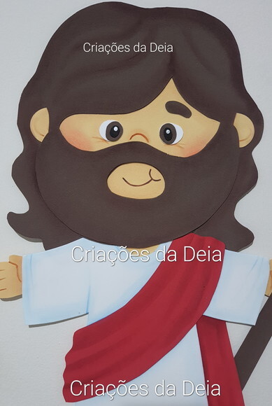 Jesus o Bom Pastor - Tamanho 70 cm em Eva