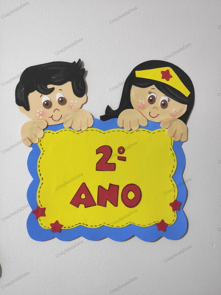 Kit Calendário e Placa para Sala de Aula - Super Heróis