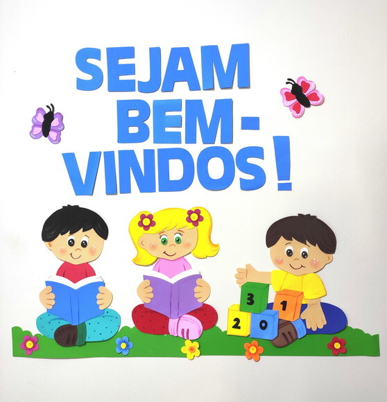 Kit Completo para Painel de Boas-vindas em Eva