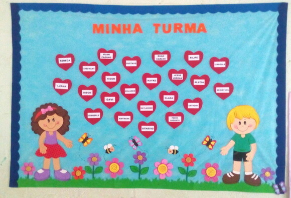 Kit para Enfeitar Sala de Aula - Painel com Crianças