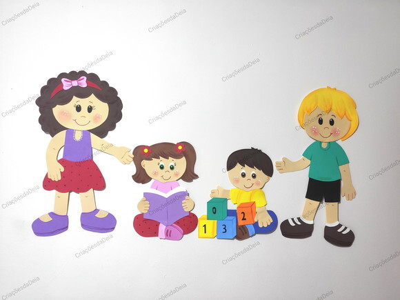 Kit para Painel Família na Escola em Eva Grande