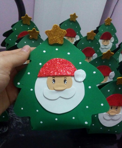 Lembrancinha de Natal EVA (Pacotinho)