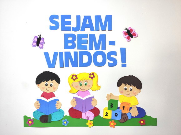 Letras de 14 cm Eva Colorido - Valor Por Letra