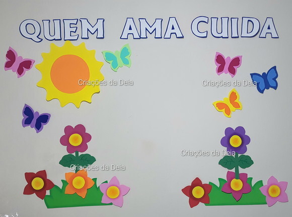 Mural do Meio Ambiente Grande Natureza 142cm em Eva