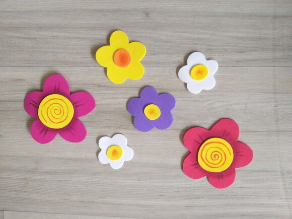 Peças Avulsas em Eva- Tema Passarinho Kit 15 Pç