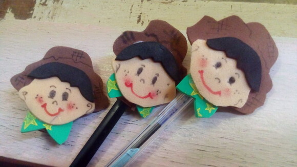 Ponteiras em Eva Infantil Festa Junina
