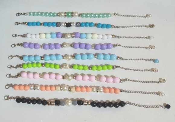 Pulseira de Contas Micangas Pulseira Atitude Bijuteria