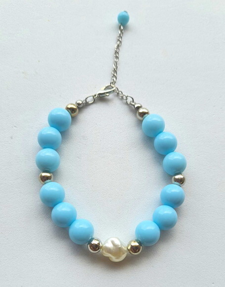 Pulseira de Contas Micangas Pulseira Doçura Bijuteria
