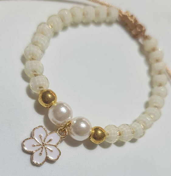 Pulseira de Contas Micangas Pulseira Encanto Bijuteria