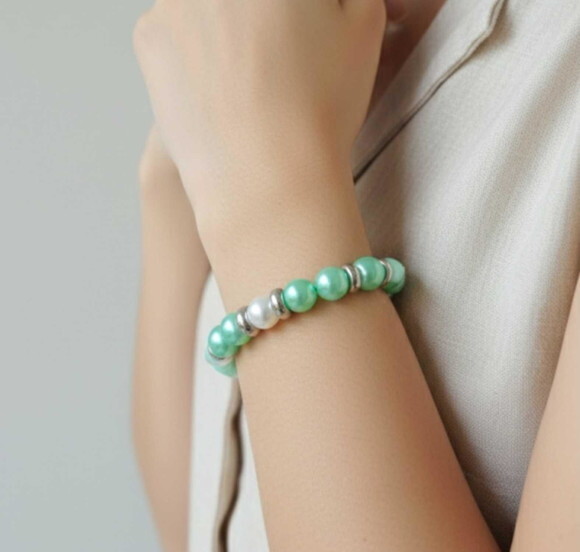 Pulseira de Contas Micangas Pulseira Encanto Bijuteria