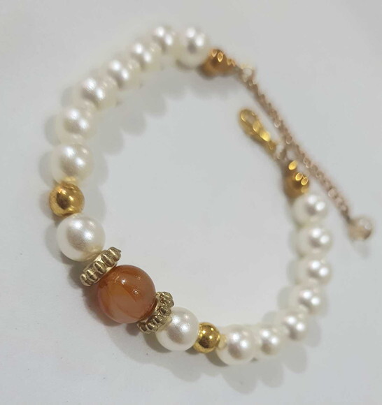 Pulseira de Contas Micangas Pulseira Leveza Bijuteria