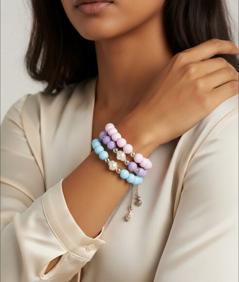 Pulseira Doçura em Micangas Cores Variadas