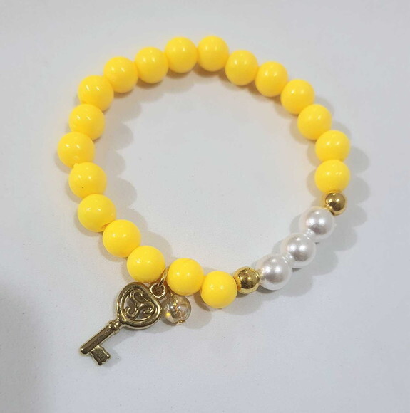 Pulseiras Coloridas Cores com Tons Amarelos