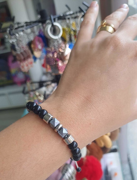 Pulseiras Coloridas Cores com Tons Pretos