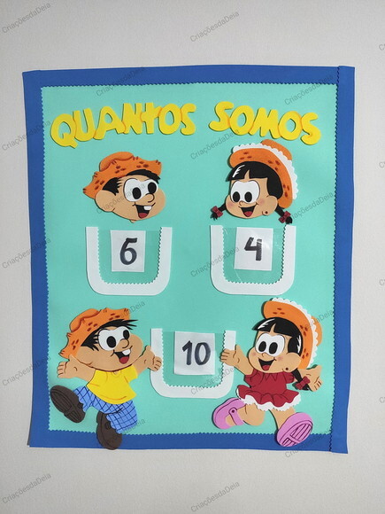 Quantos Somos ou Ajudante do Dia - Valor Por Unidade
