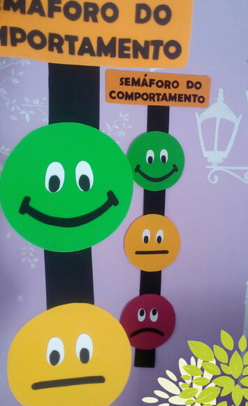 Semáforo do Comportamento - Eva para Sala de Aula