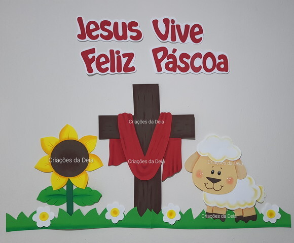 Símbolos da Páscoa e Ressurreição em Eva