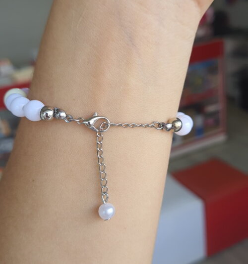 1 Pulseira de Contas Micangas Pulseira Leveza Bijuteria