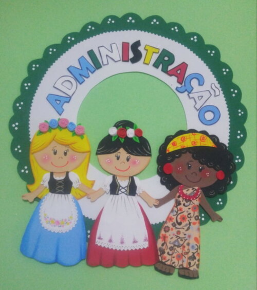 Bonequinhas de EVA - etnias e diversidade -venda por unidade