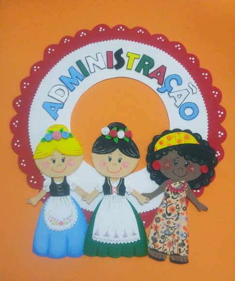 Bonequinhas de EVA - etnias e diversidade -venda por unidade