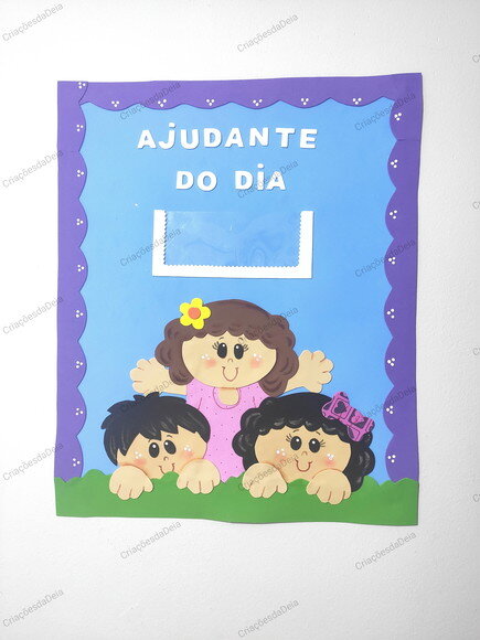 Cartaz de Como Está o Tempo em Eva para Sala de Aula