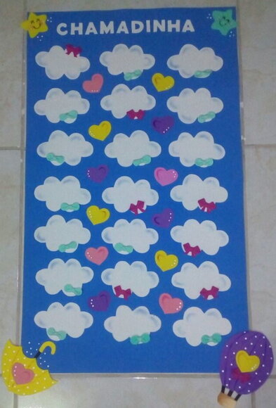 Chamadinha em Eva- Tema "chuva de Amor"