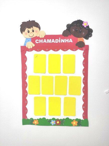 Chamadinha em Eva para Fotos Tema crianças Escolar