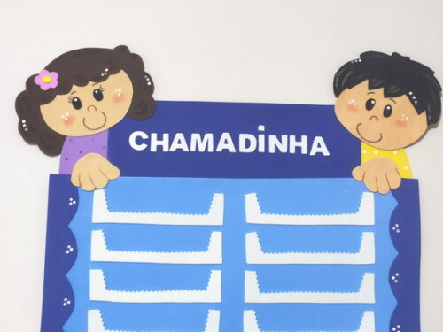 Chamadinha Escolar para Nomes de Eva no Tema crianças