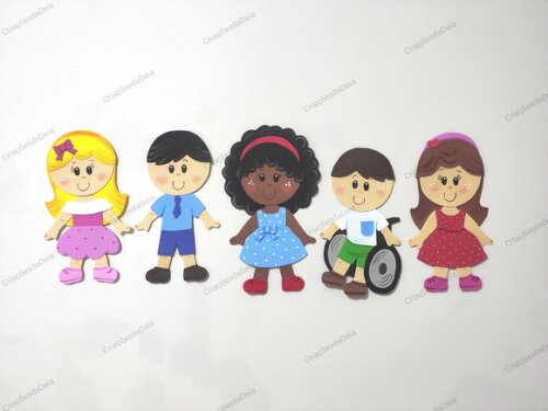 Crianças Pequenas de Eva - 25 a 27 cm - Valor Por Unidade