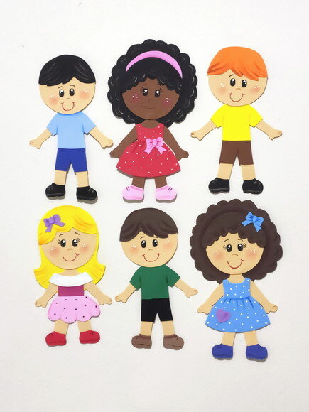 Crianças Pequenas de Eva - 25 a 27 cm - Valor Por Unidade