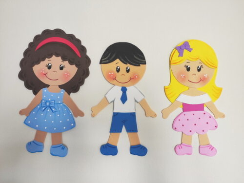 Crianças Pequenas de Eva - 27cm - Vendidos Por Unidade