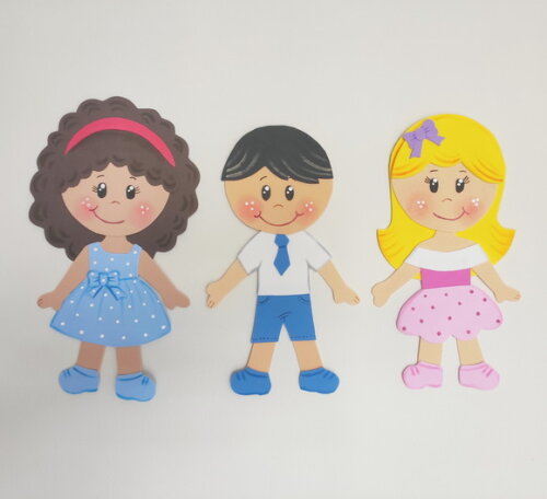 Crianças Pequenas de Eva - 27cm - Vendidos Por Unidade