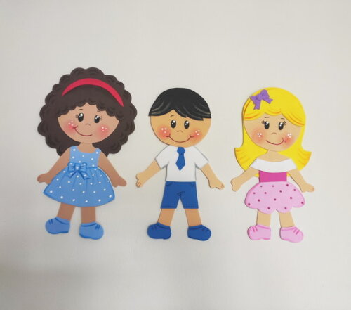 Crianças Pequenas de Eva - 27cm - Vendidos Por Unidade